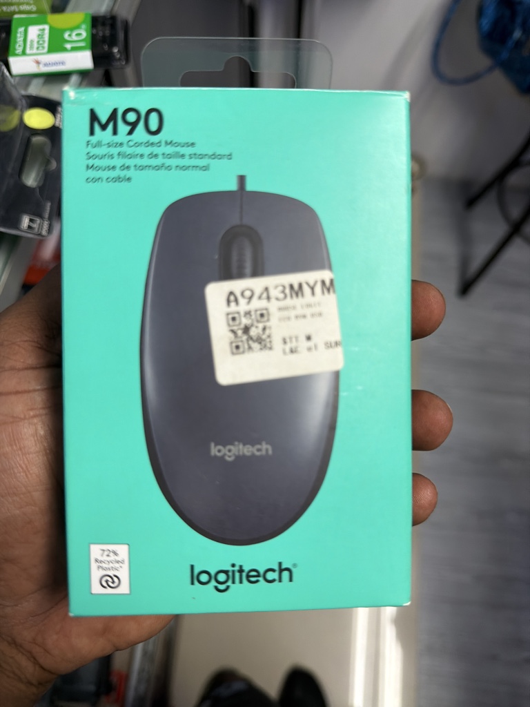 Logitech M90 mouse negro