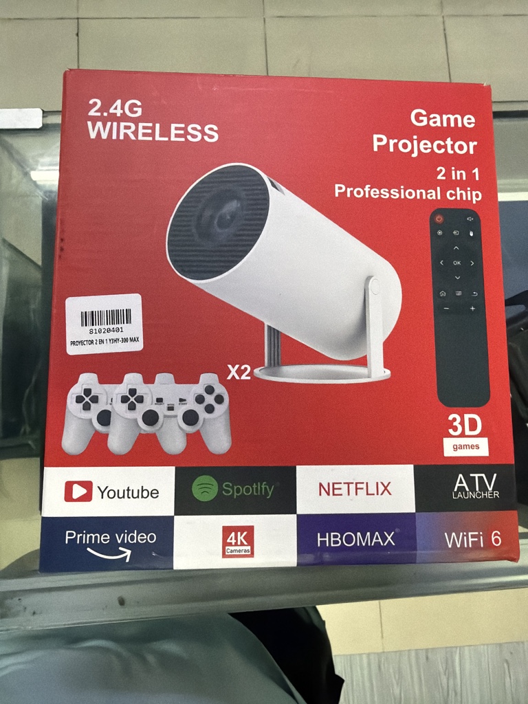 Proyector Game 2 en 1 blanco