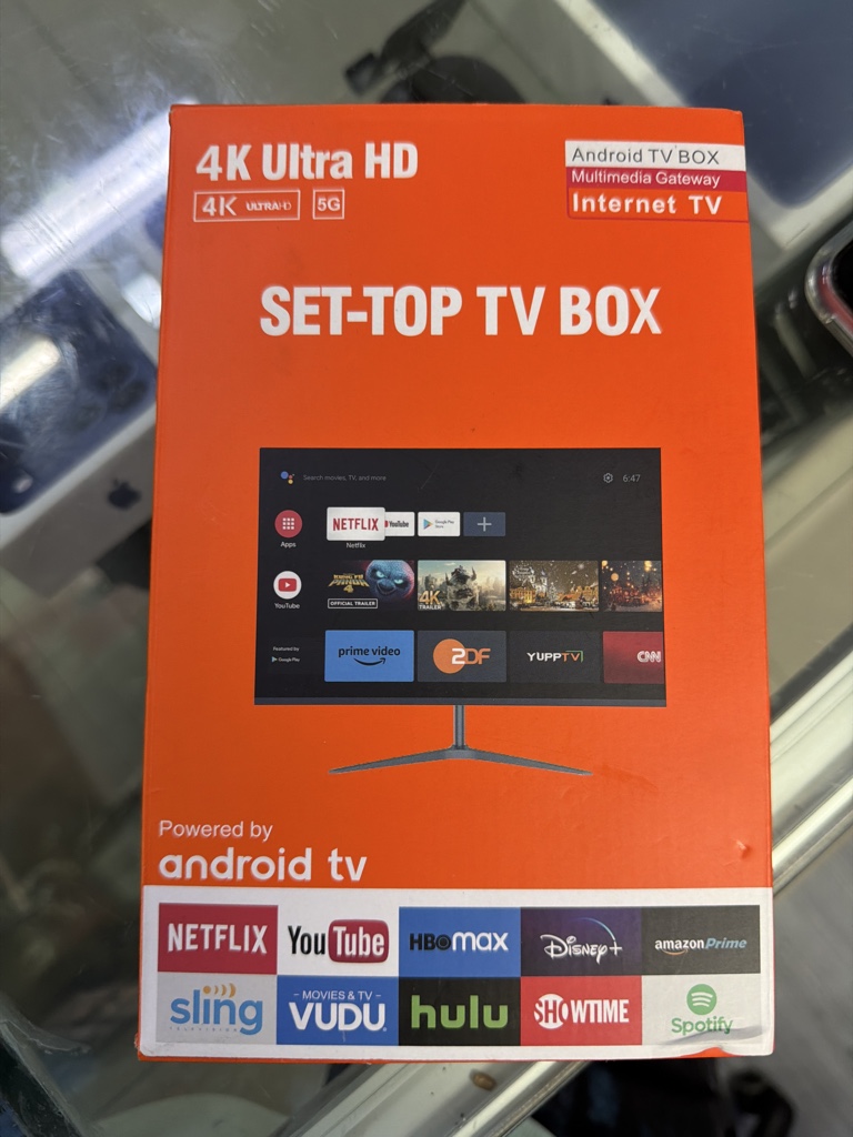Android TV Box 4K Ultra HD