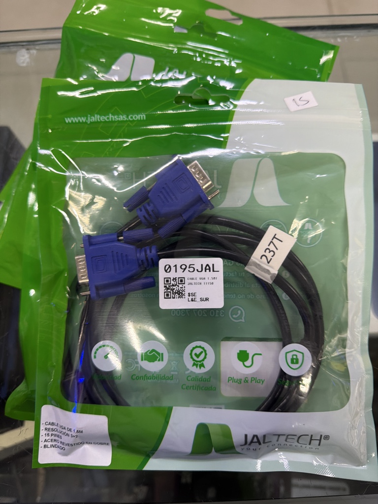 Jaltech cable VGA 1.5mt