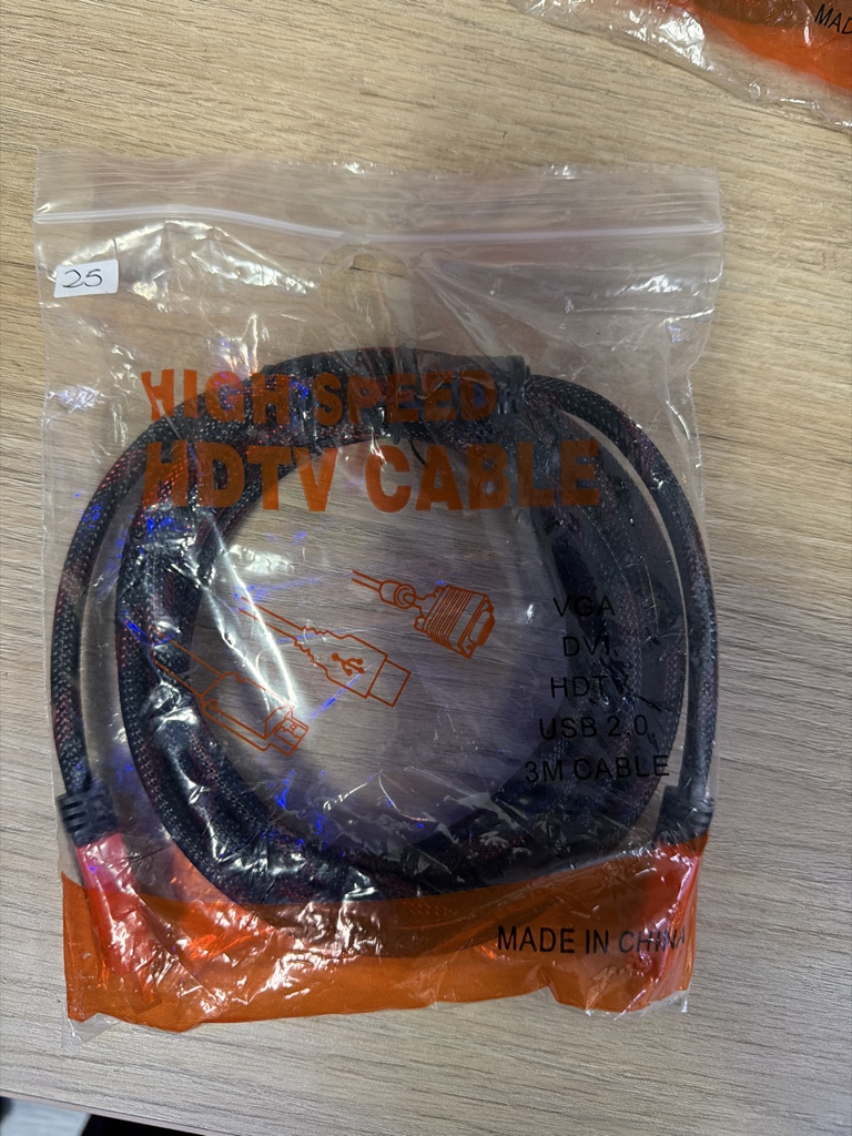 Cable HDMI negro 3m