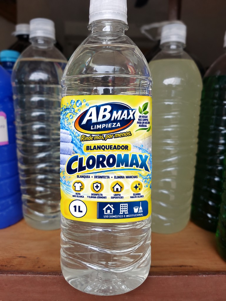 Blanqueador Cloromax 1L