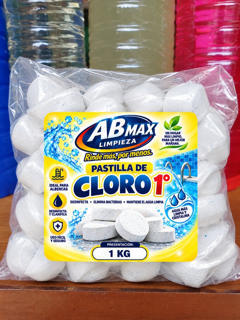 Pastilla de cloro 1° Kg