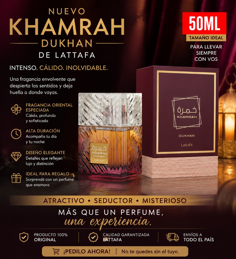 Khamrah dukhan edp 50ml unisex
