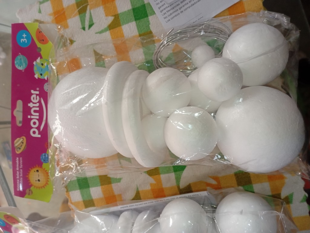 Bola foam sistema solar