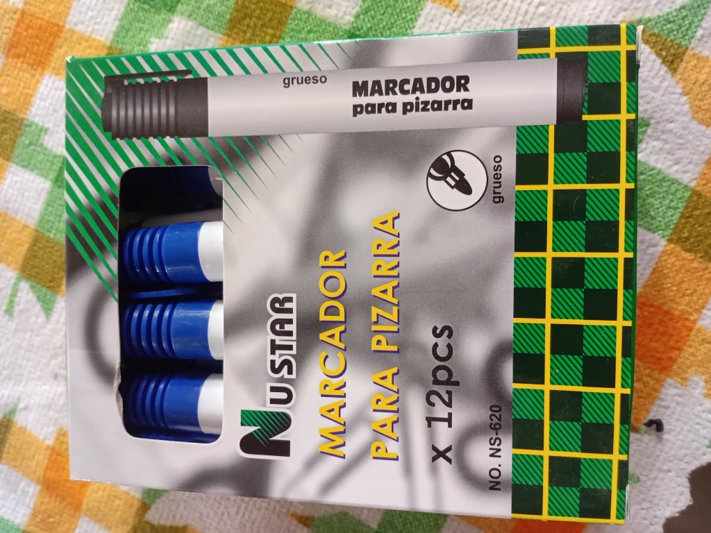 Marcadores colores vareados