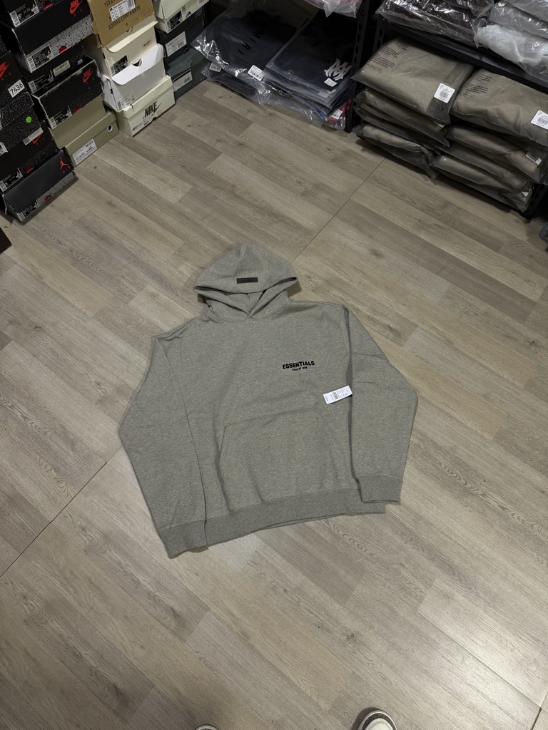 Dark oat hoodie
