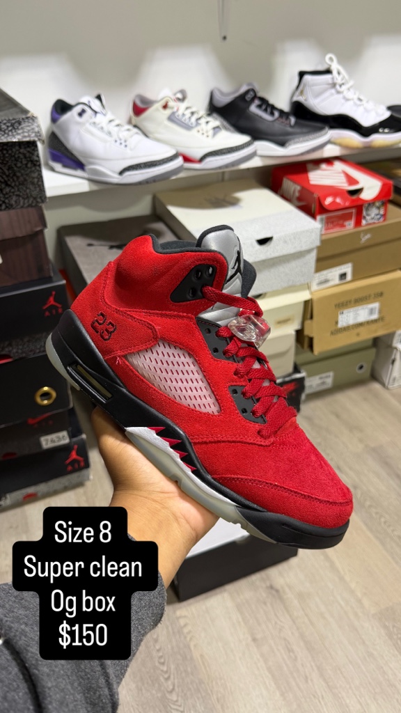 Jordan 5 Red Bull 8
