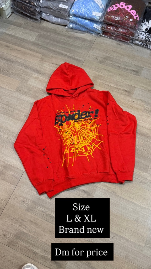 Red sp5 hoodie