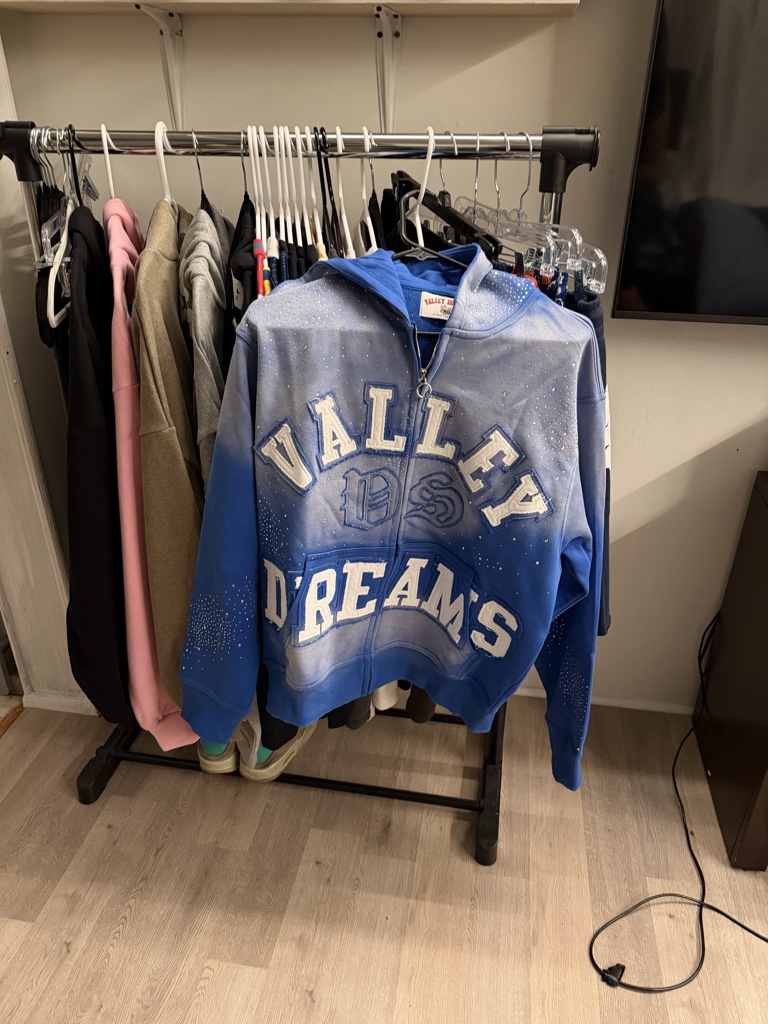 Vale dreams blue rhinestone