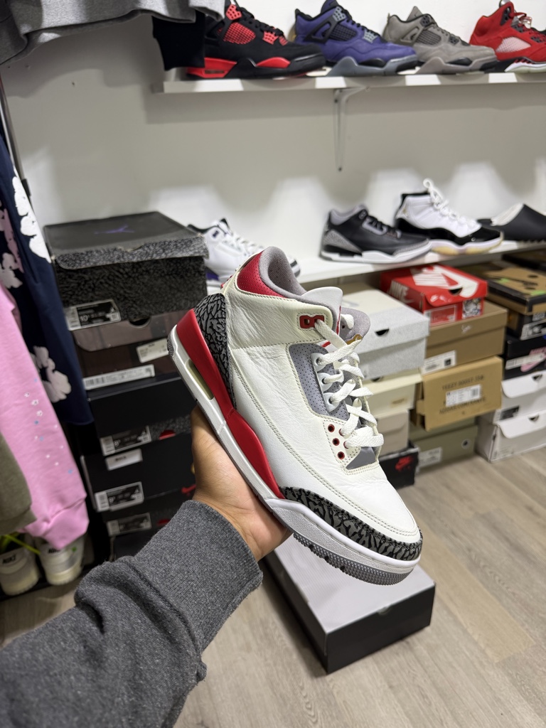 Jordan 3 fire red