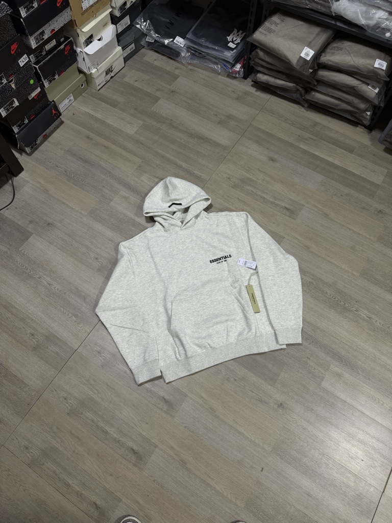 Light oat hoodie