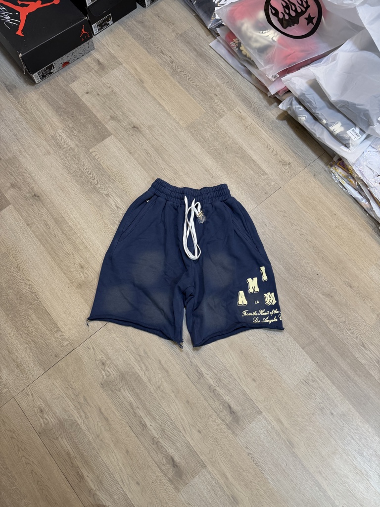 Blue AMIRI sweatshorts