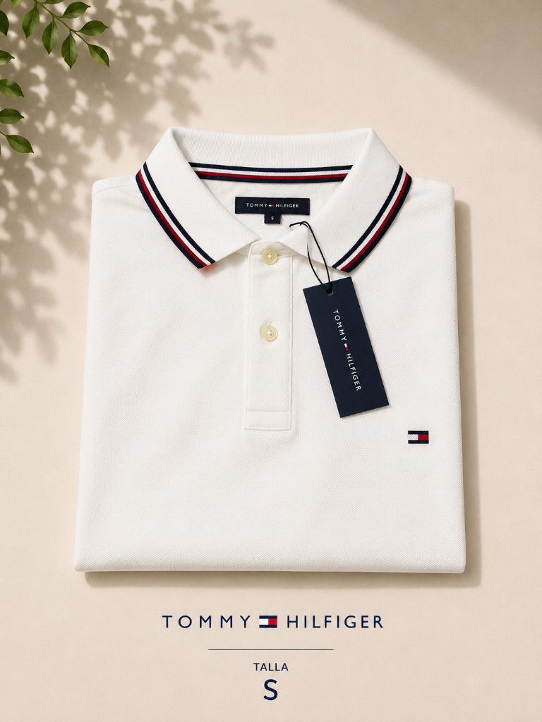 Camisas Polo blanca S