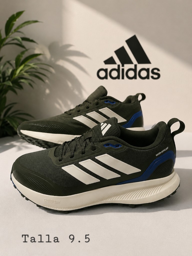 Tenis Adidas verde olivo