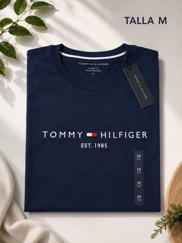 Camiseta azul, Talla M