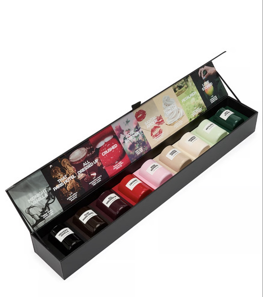 Colección de 9 velas pequeñas