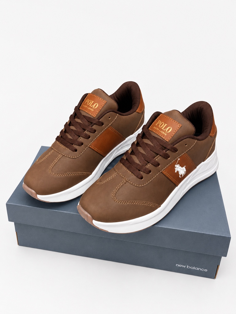 ZAPATO CASUAL POLO CAFÉ