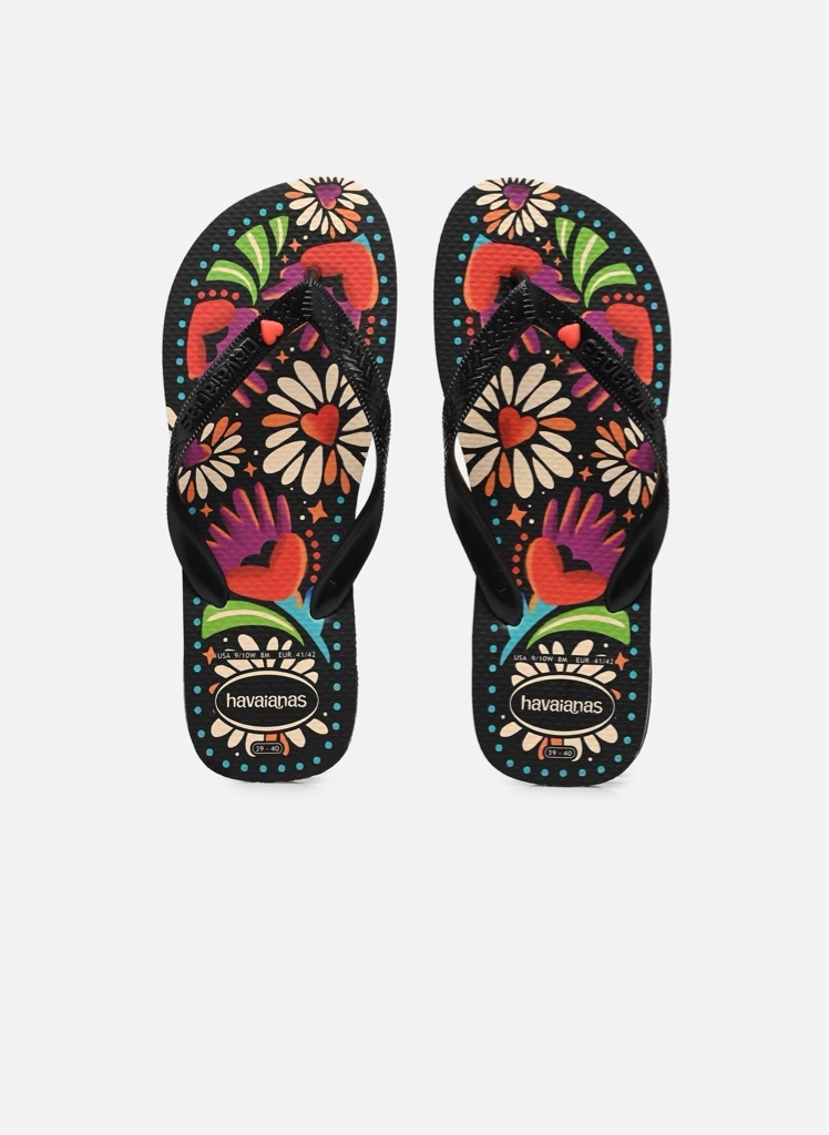 SANDALIA HAVAIANA TOP BEGONIA CRC FC 37/38 PRETO