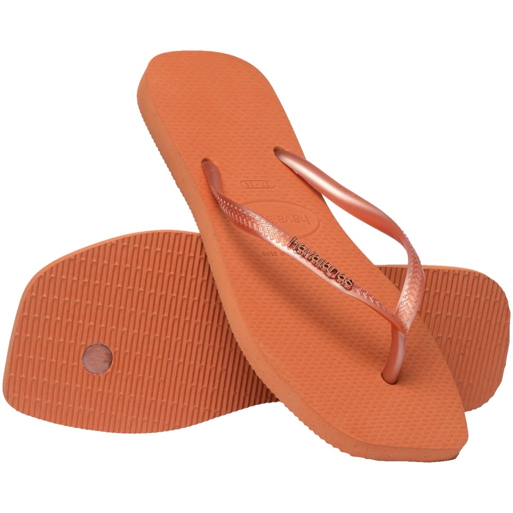 SANDALIA HAVAIANA SLIM SQUARE LG MET F.C.