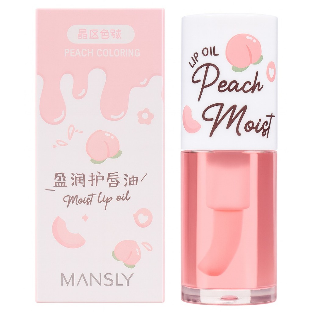 Mansly Lip Oil Peach / Honey