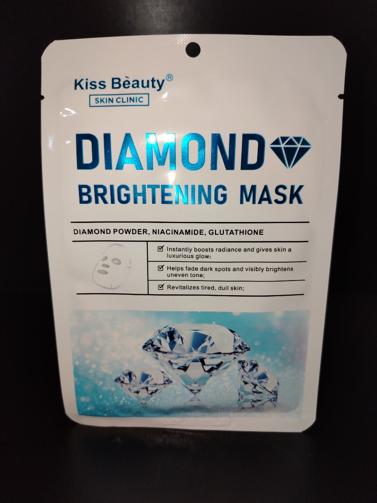 Mascarilla facial Diamond de Kiss Beauty