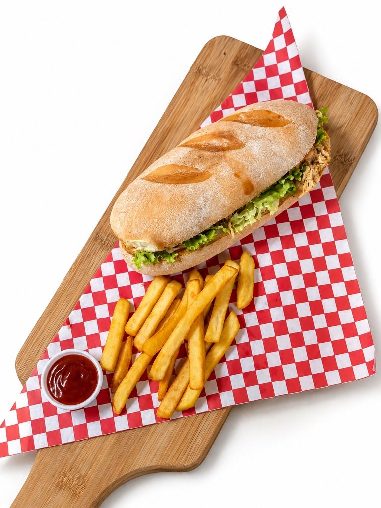 Panini de Carne con papas
