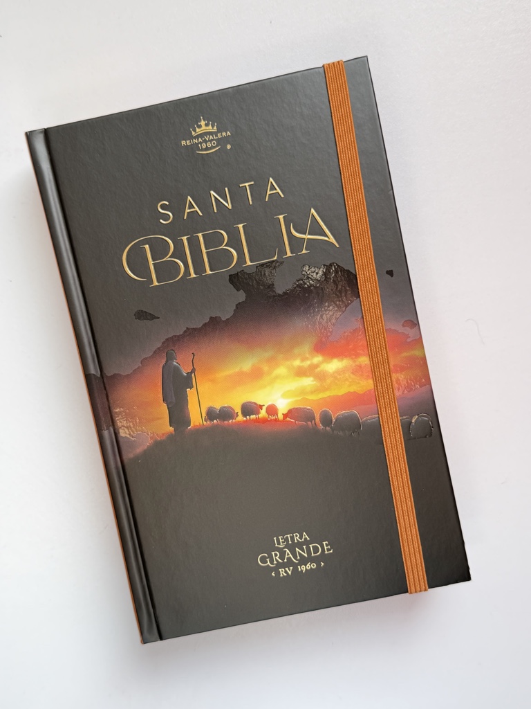Biblia tipo agenda letra grande