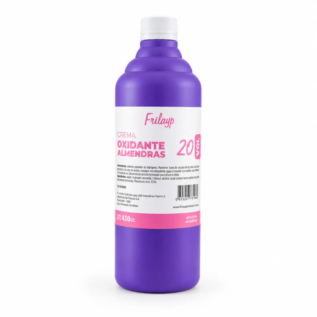 Frilayp Crema Oxidante Almendras 20 vol x 450cc