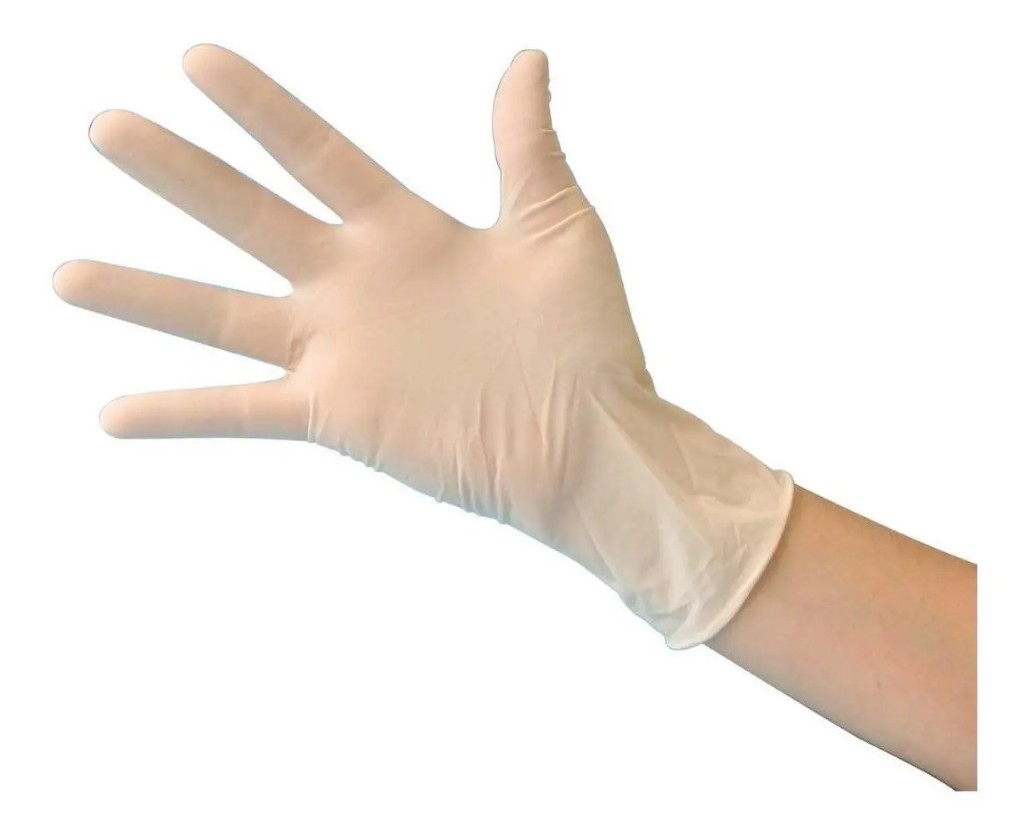 Guante de Latex talle M x par