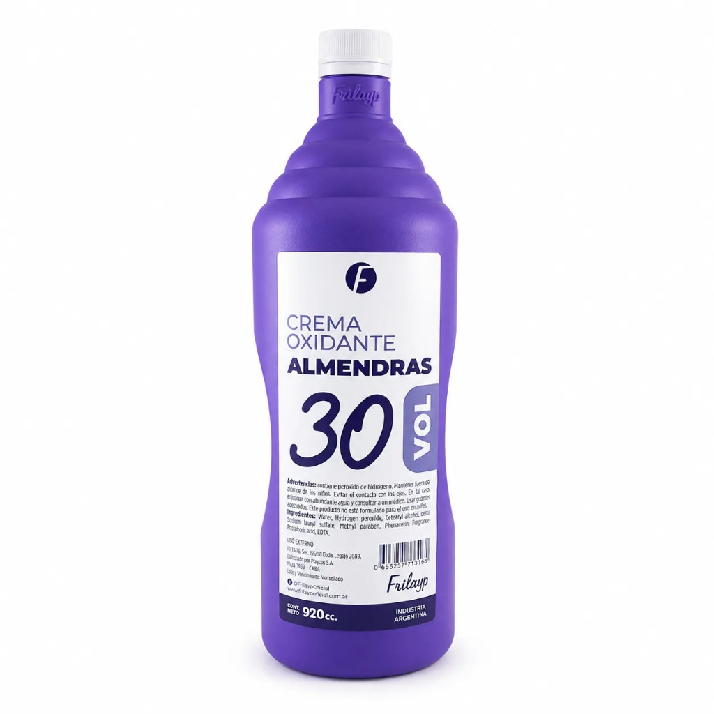 Frilayp Crema Oxidante Almendras 30 vol x 920cc