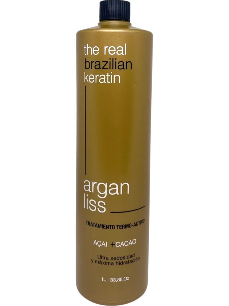 The Real Brazilian Keratin Argán Liss Alisado x 1000ml