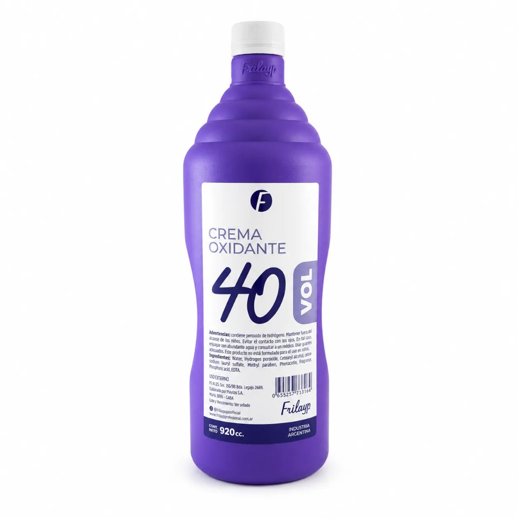 Frilayp Crema Oxidante Almendras 40 vol x 920cc