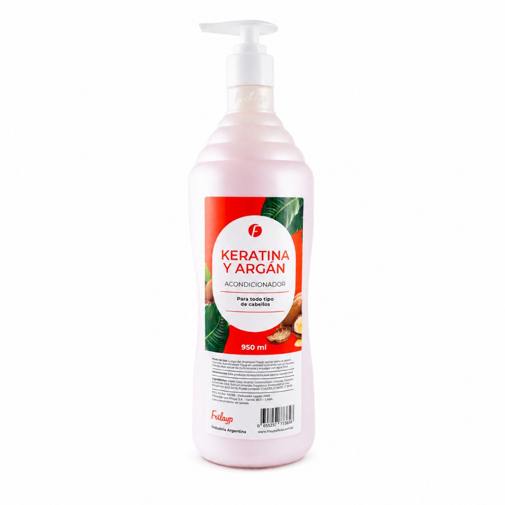 Frilayp Acondicionador Keratina y Argán 950ml