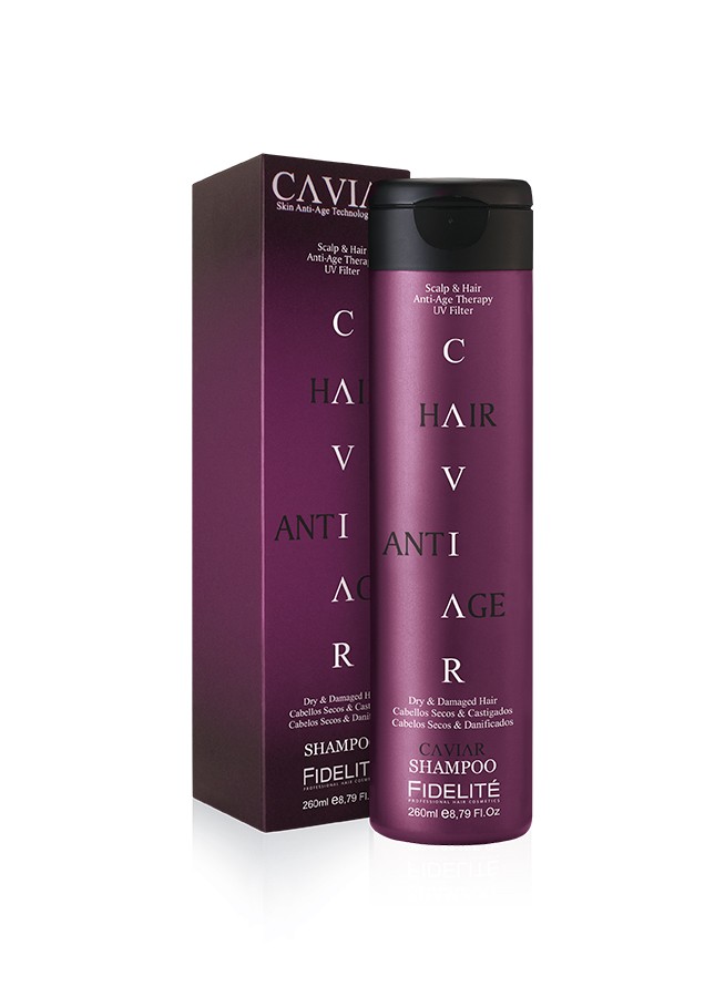 Fidelite Shampoo Caviar Cabellos Secos & Castigados x 260ml