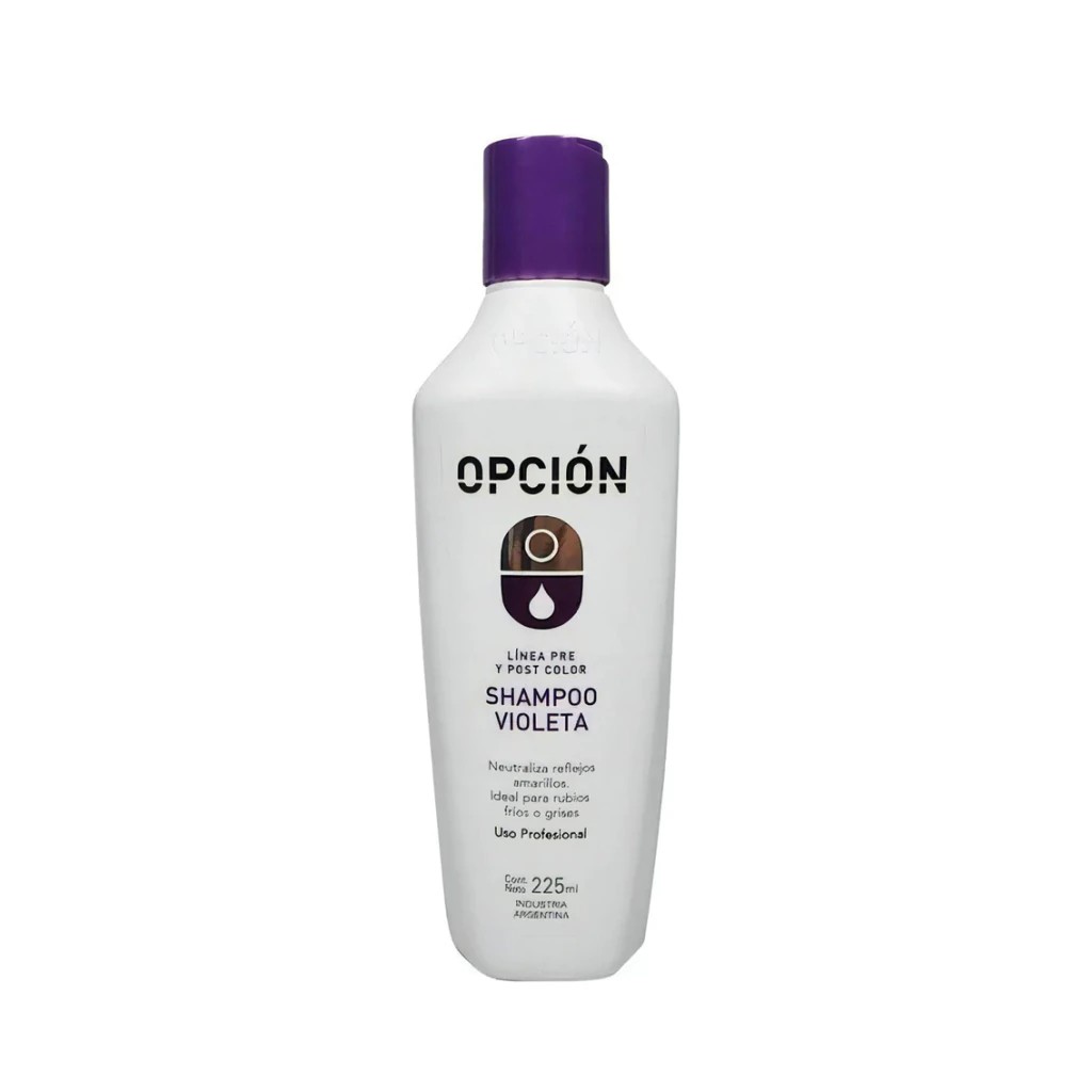 Opción Shampoo Violeta x 225ml