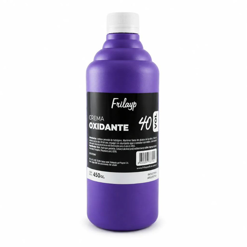 Frilayp Crema Oxidante Almendras 40 vol x 450cc