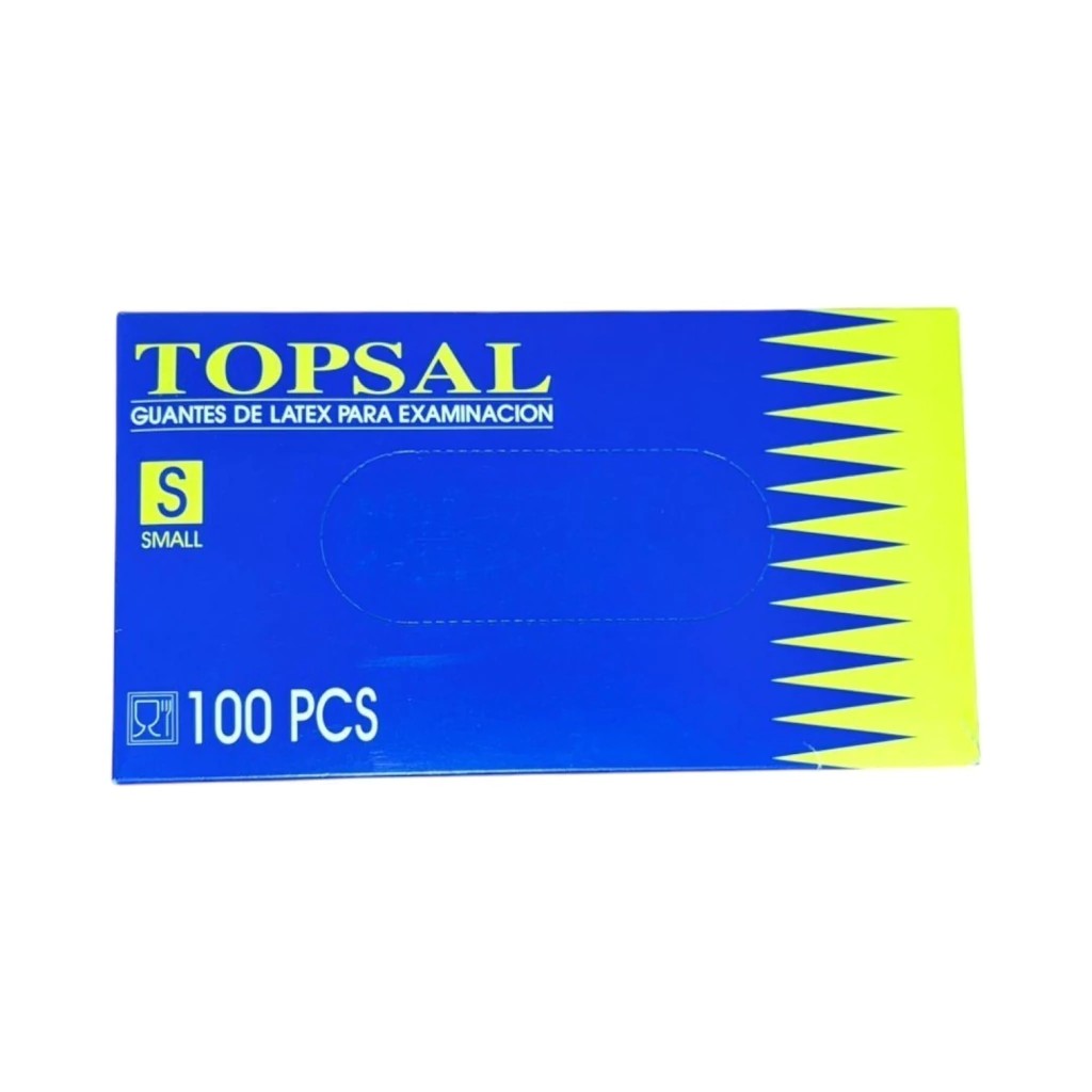 Guantes de Latex talle S Caja x 100u