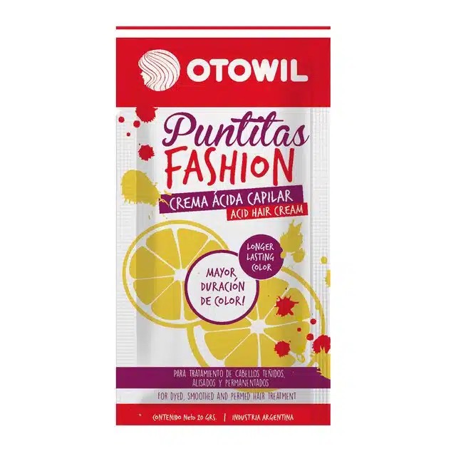 Otowil Puntitas Fashion Crema Ácida Sachet x 25gr