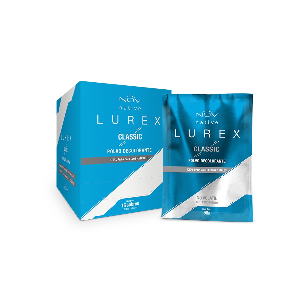 Nov Polvo Decolorante Lurex Extra Rápido Classic x 50gr