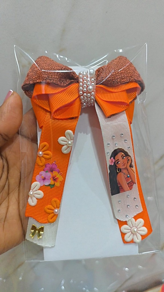 Laço Moana decorado (pequeno)