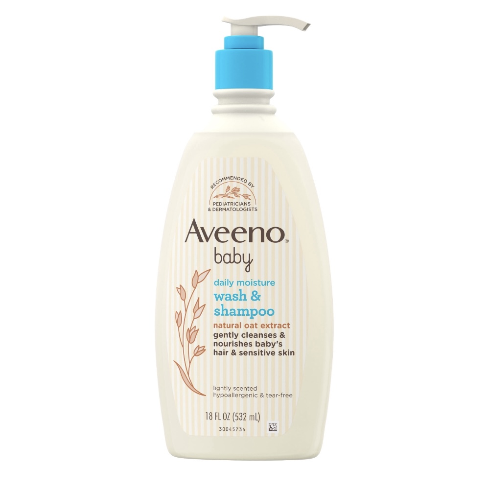 AVEENO BABY  WASH Y SHAMPOO 532ML