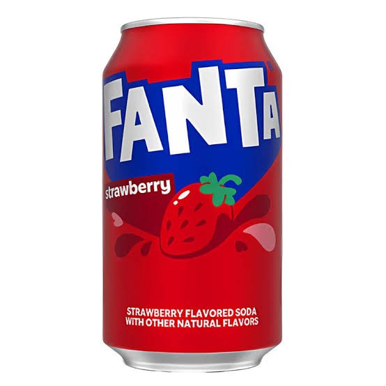 SODA FANTA STRAWBERRY 355ML