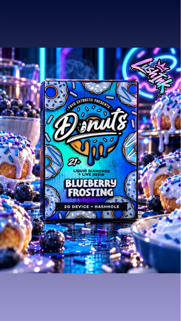 Fryd (Blueberry Frosting)