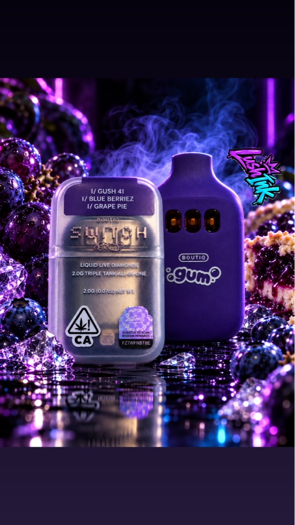 Boutiq ( Gush 41, Blue Berriez, Grape pie)