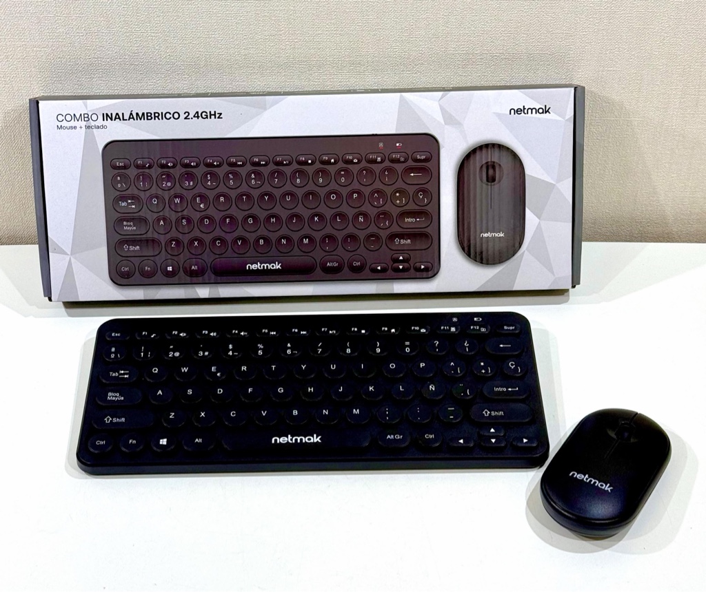 COMBO TECLADO + MOUSE NETMAK / NM-KB850