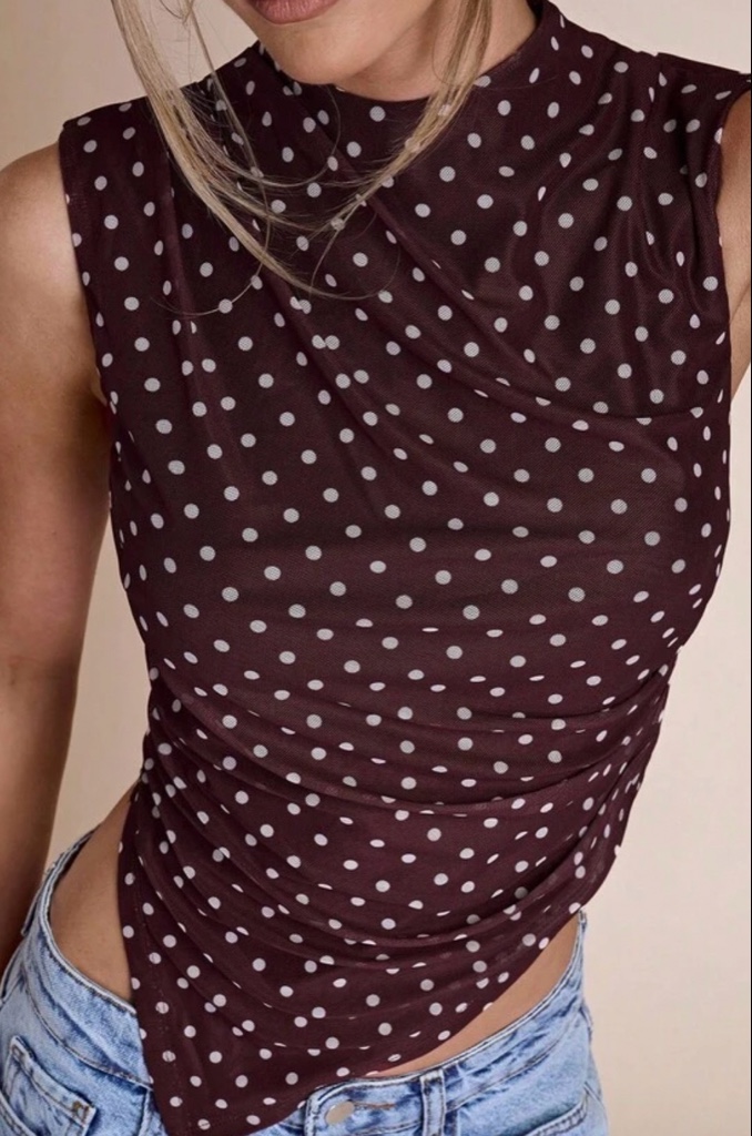 BLUSA LUNARES CAFÉ