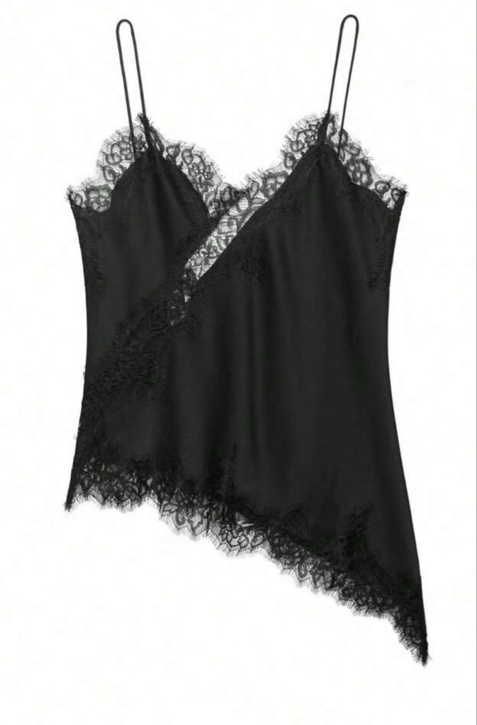 BLUSA NEGRA ENCAJE