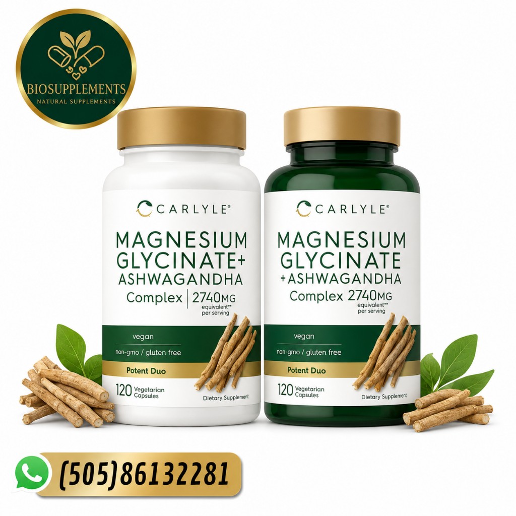 Glicinato Magnesio + Ashwagandha