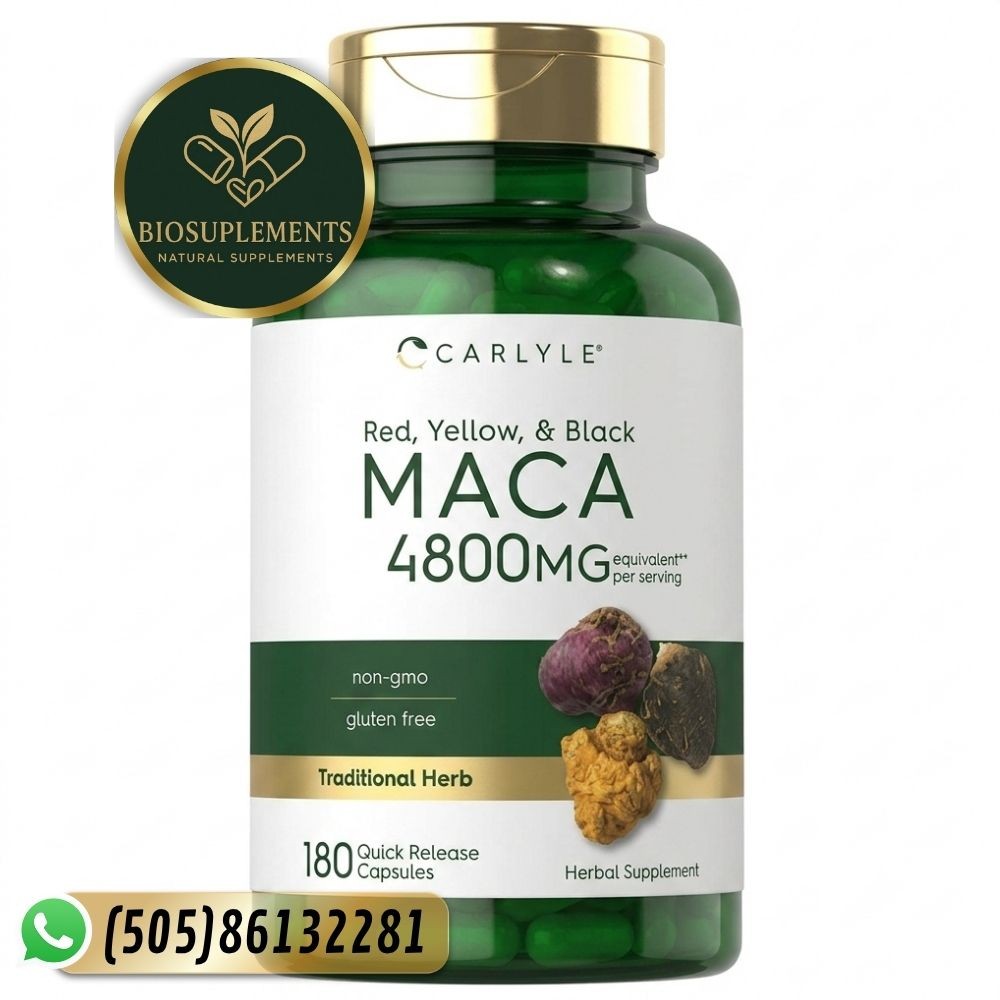 Maca Roja, Amarilla y negra